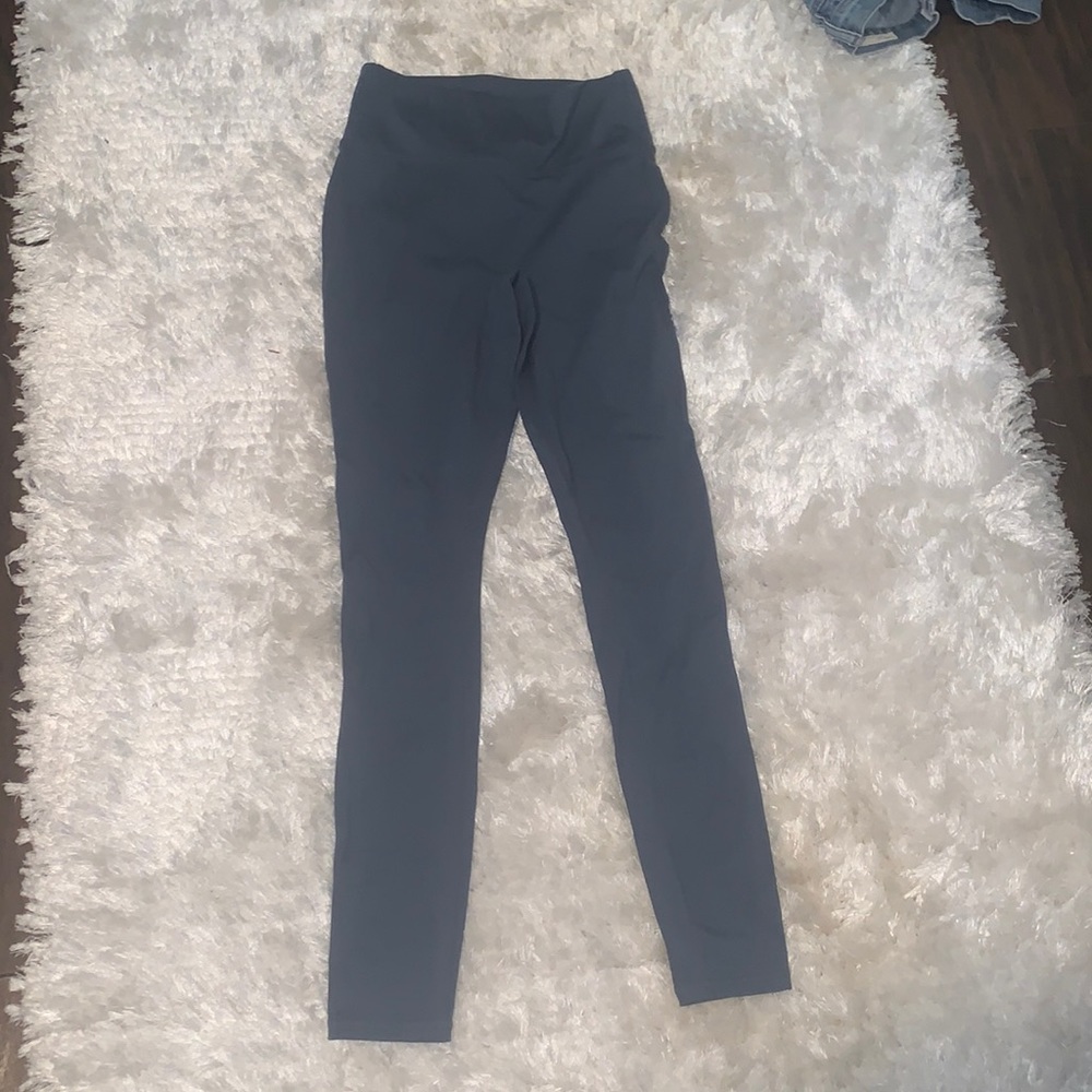 blue/gray fabletics leggings